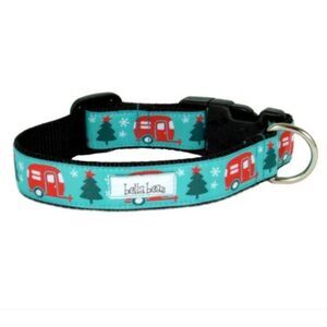 Bella Bean Couture Collar Caravan Dog Large NWT